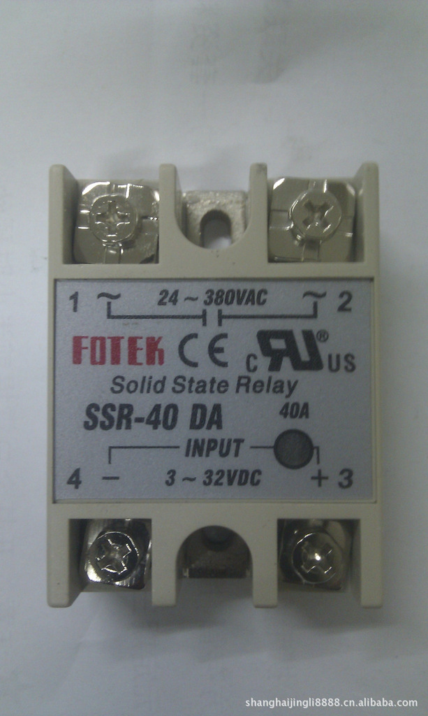 高性能40A固態繼電器SSR-40DA-H 廠家直供，工業控制優選